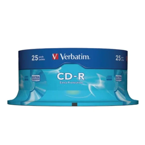 CD-R VERBATIM 700MB 52X spindle (25)