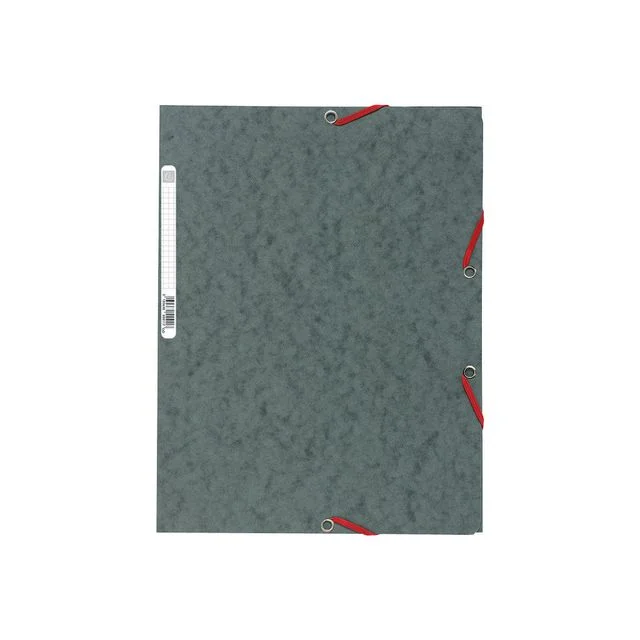 Strikkmappe EXACOMPTA A4 3 kl 400g grå - Bilde 2
