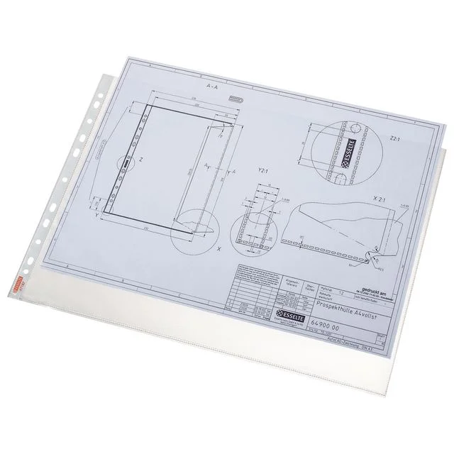 Plastlomme ESSELTE A3 prem topp ligg(10)