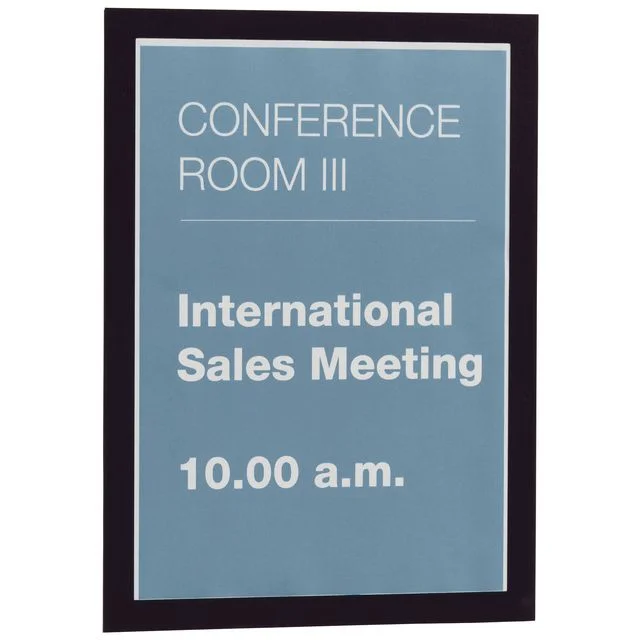 Magnetramme DURAFRAME A4 sort (5) - Bilde 3