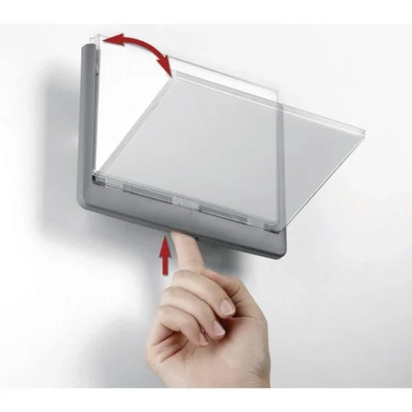 Skiltholder DURABLE 149x52,5mm klikk