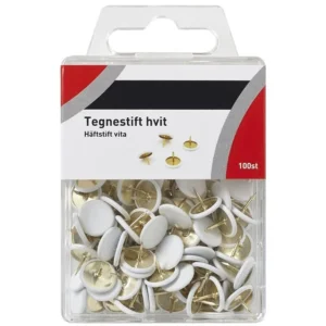 Tegnestift hvit (100)