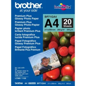 Fotopapir BROTHER BP71 gloss A4 260g(20)