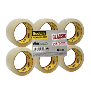 Emb.tape SCOTCH hotmelt 50mmx66 klar (6)