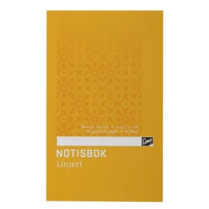 Notisbok EMO 10,5x17cm 60g 32blad linjer