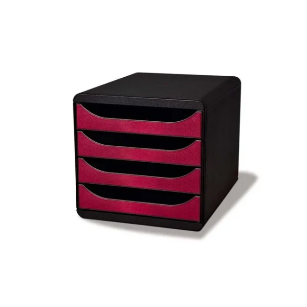 Skuffekabinett EXACOMPTA 4skuff grå/grå