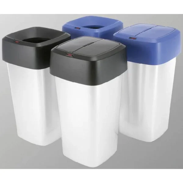 Avfallsbeholder VILEDA Iris 60L firkant.