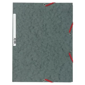 Strikkmappe EXACOMPTA A4 3 kl 400g grå