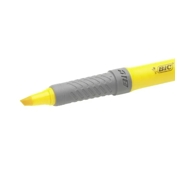 Tekstmarker BIC Grip gul