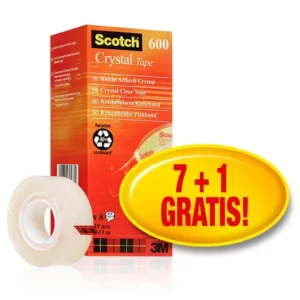 Tape SCOTCH Krystall 19mmx33m (8)