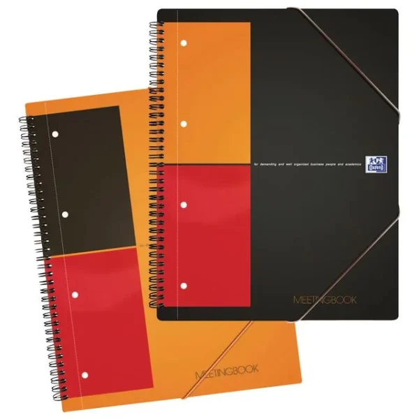 Notatbok OXFORD Int. Meetingbook A5 lin