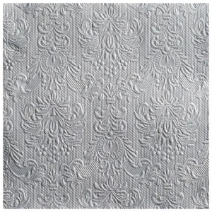 Serviett EDELWEISS 3L 40cm sølv (15)