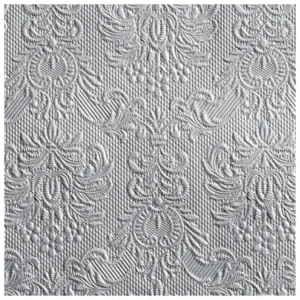 Serviett EDELWEISS 3L 25cm sølv (15)