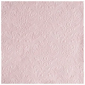 Serviett EDELWEISS 3L 40cm lys rosa (15)