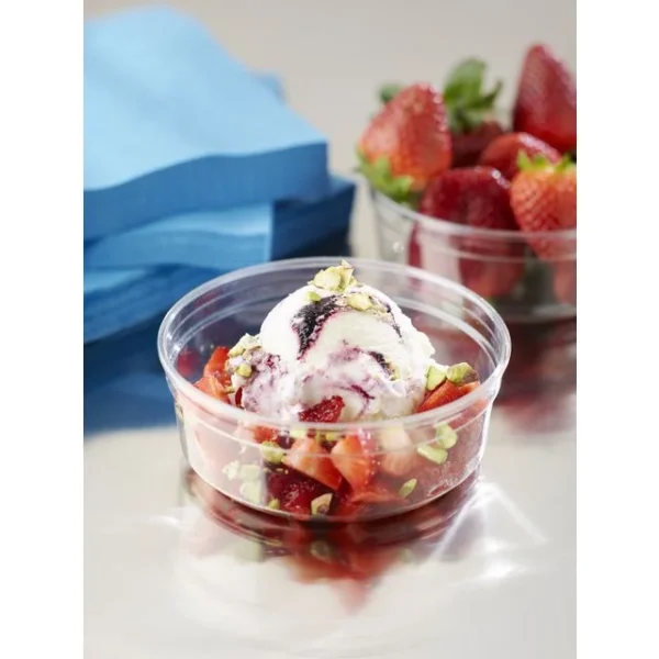 Boks DUNI CRYSTAL DELI 250ML TRANSP (35)