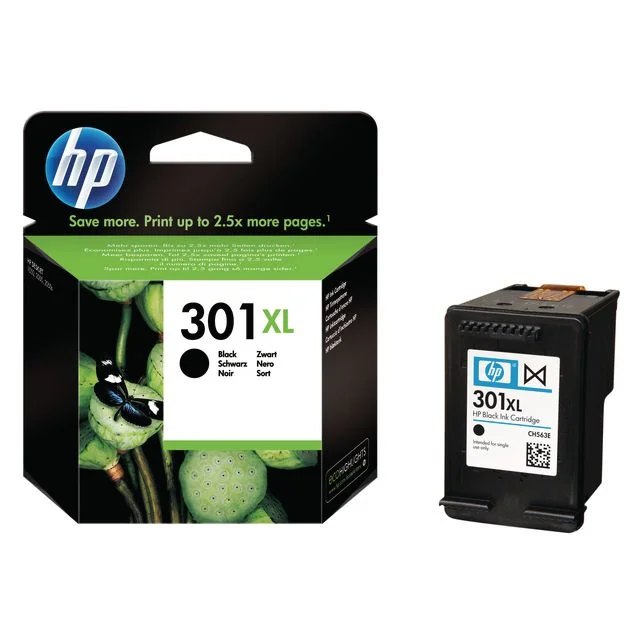 Blekk HP 301XL CH563EE sort - Bilde 2