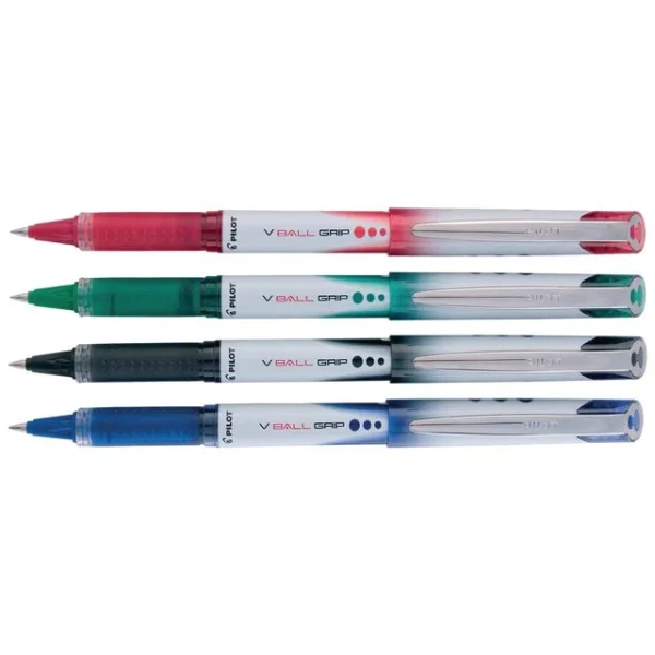 Rollerpenn PILOT V-Ball Grip 0,5mm rød
