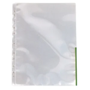 Signallomme ESSELTE A4 kant grøn (100)