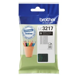 Blekk BROTHER LC3217 BK sort