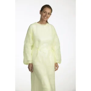 Beskyttelsesfrakk BARRIER std. L gul(50)