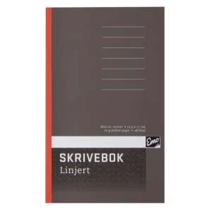 Skrivebok EMO 10,5x17 70g 48bl linjer