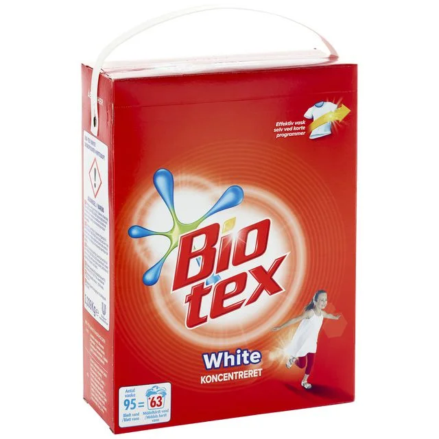 Tøyvask BIO-TEX White 3,34kg
