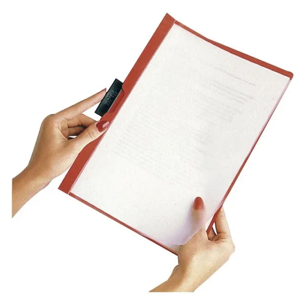 Klemmappe DURACLIP A4 60 ark hvit