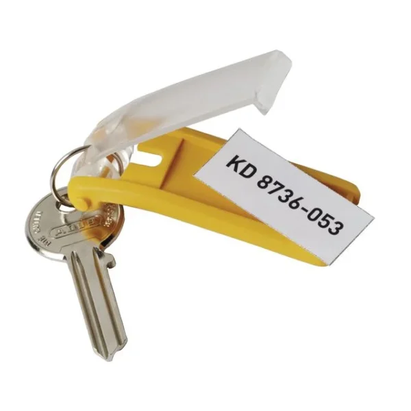 Nøkkelskilt DURABLE ass. farger (6)