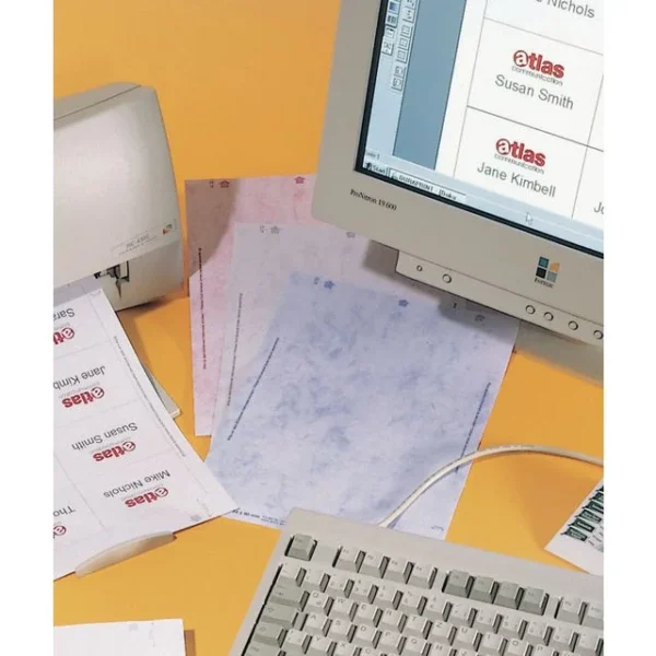 Innlegg DURABLE navneskilt 40x75mm (240)