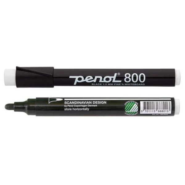 Whiteboardpenn PENOL 800 ECO rund sort