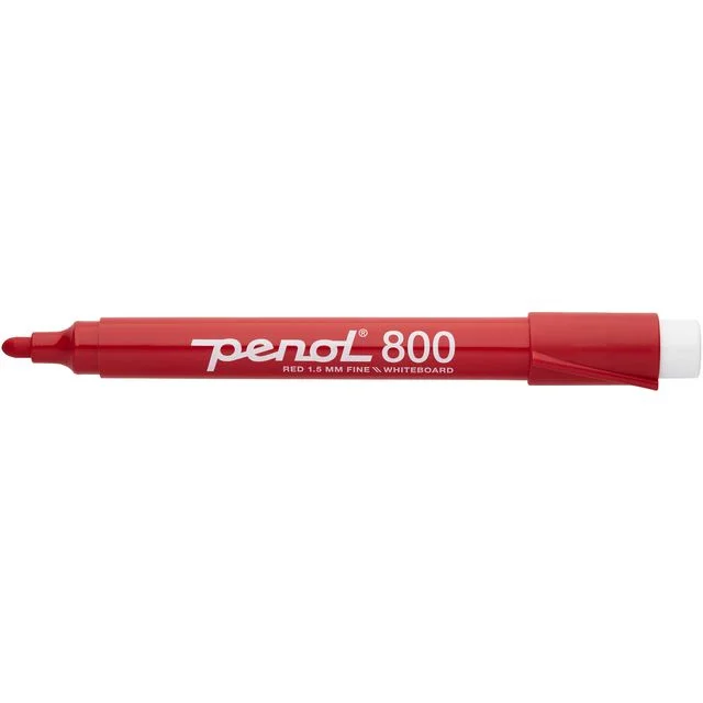 Whiteboardpenn PENOL 800 ECO rund rød - Bilde 2