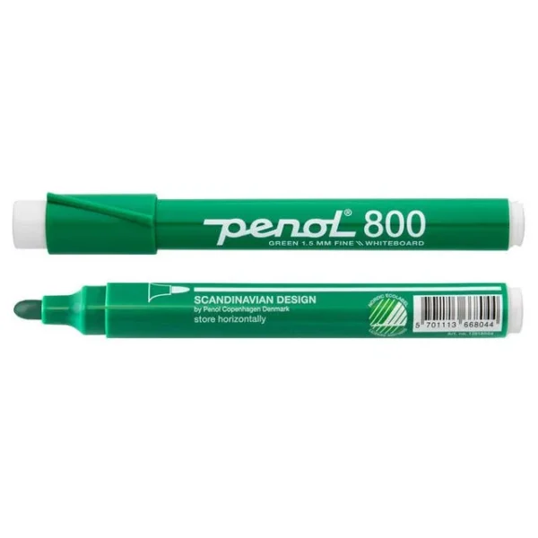 Whiteboardpenn PENOL 800 ECO rund grønn