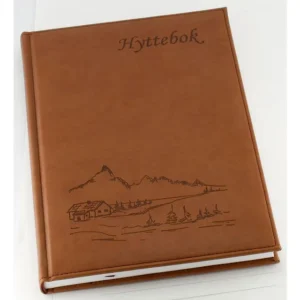 Hyttebok GRIEG 192S. Ulinj. Fjell Brun