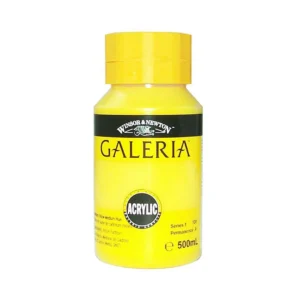 Akrylfarge Galeria 500ml gul