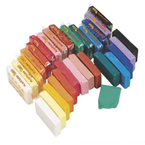 Plastelina 50g ass frg (30)