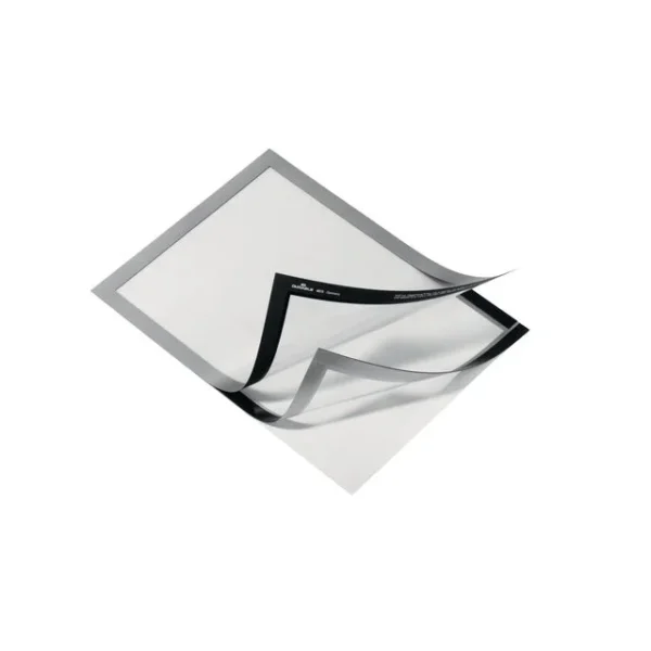 Ramme DURAFRAME A4 magnet sølv (10)