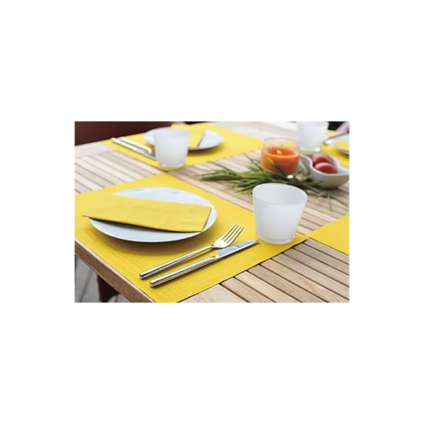 Serviett DUNI 3L 33cm gul (125)
