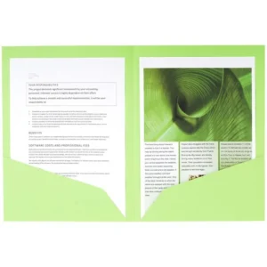 Aktomslag EXACOMPTA Twin-pocket ass(25)