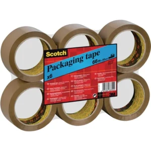 Emb.tape SCOTCH hotmelt 50mmx66 brun (6)