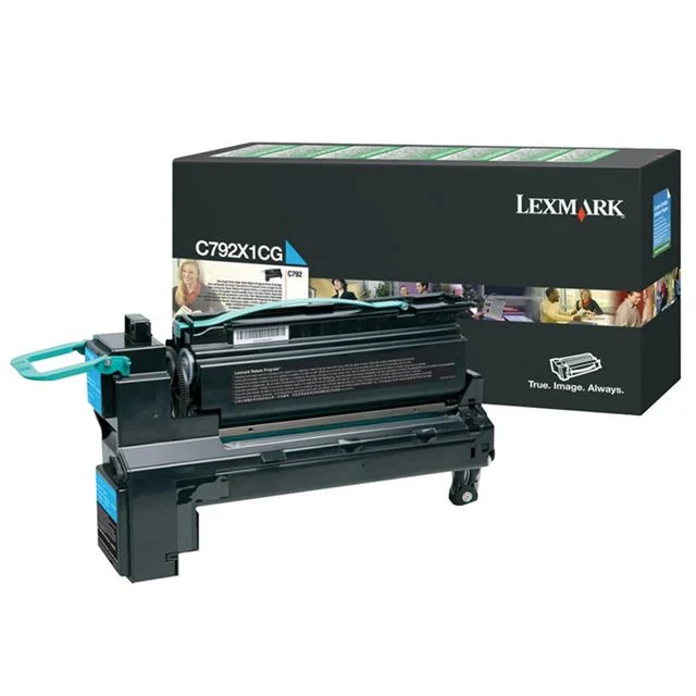 Toner LEXMARK C792X1CG 20K blå