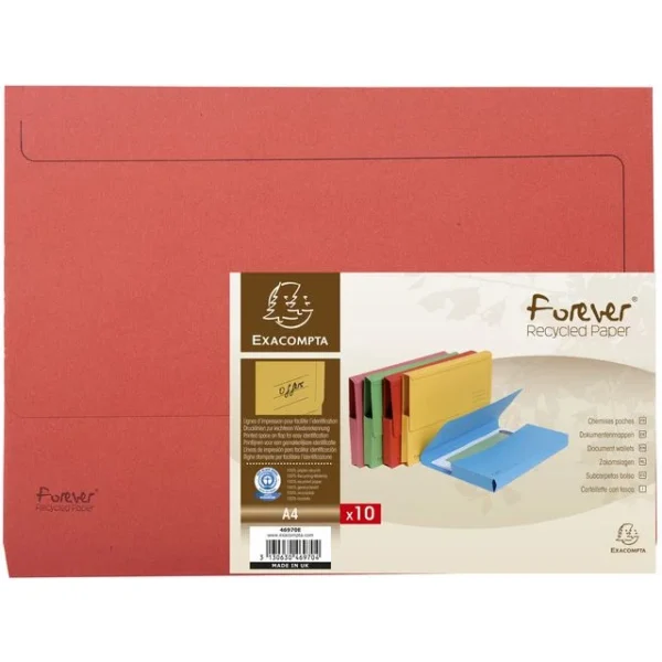 Dokumentmappe FOREVER A4 290g ass (10)