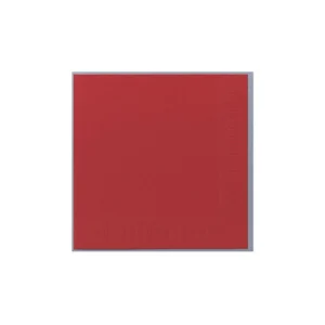 Serviett DUNI 3L 24cm rød (250)