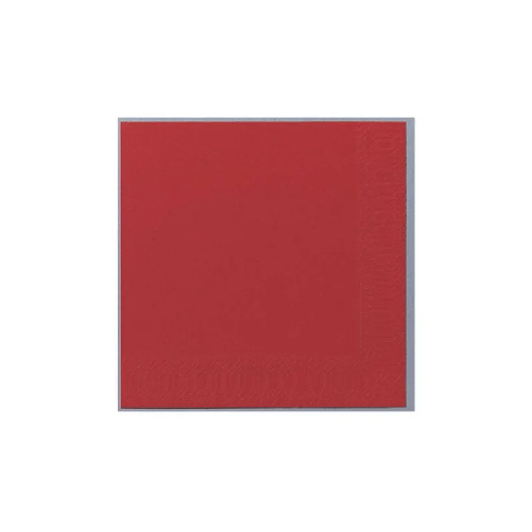Serviett DUNI 3L 24cm rød (250)