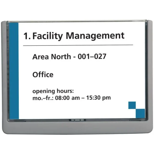 Skiltholder DURABLE A5 klikk