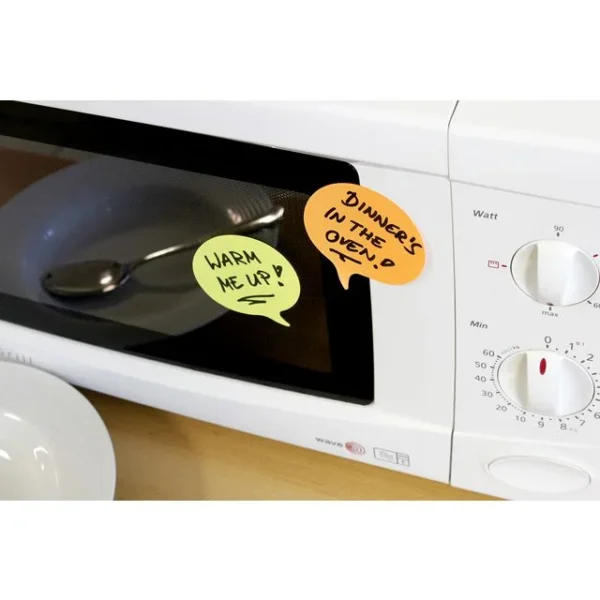 Notatblokk "Speech Bubble" 70x70mm ass.