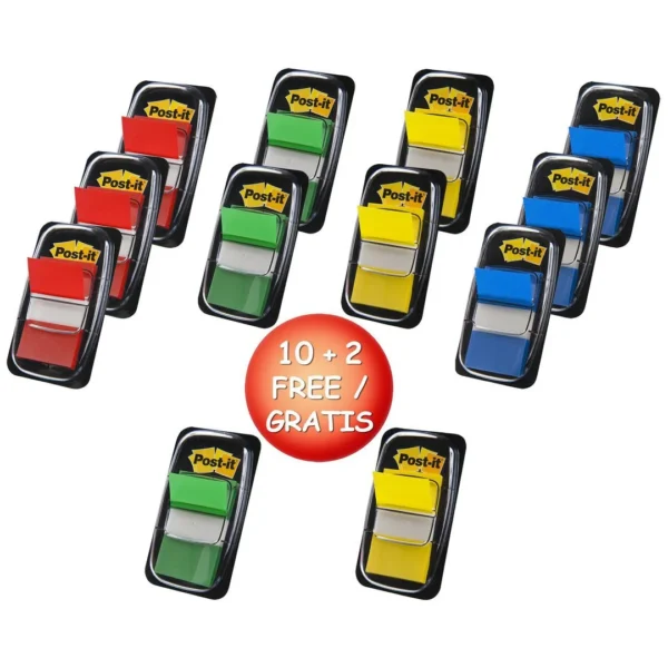 Index POST-IT 610 bred assortert (12)