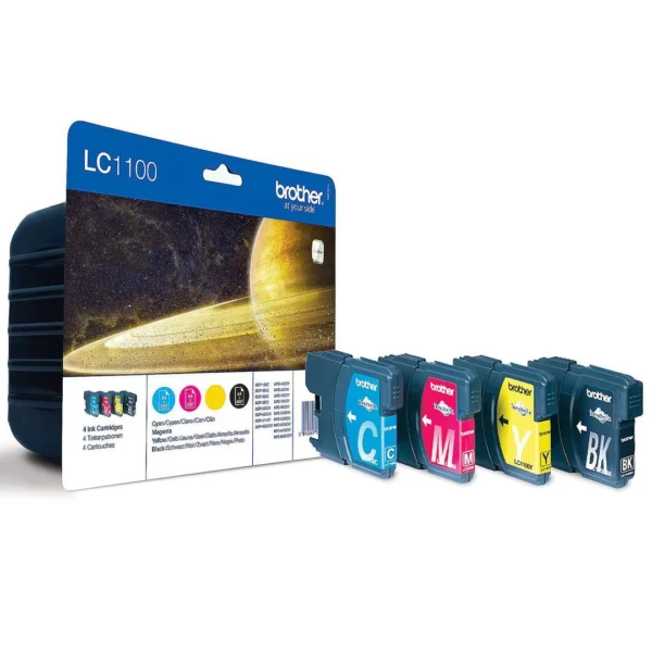 Blekk BROTHER LC1100 Value sort+CMY (4)