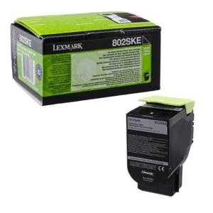 Toner LEXMARK 80C2SKE 2.5K sort