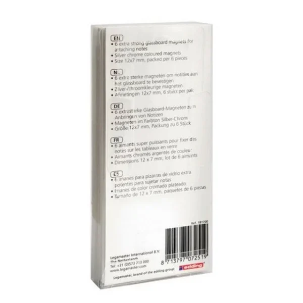 Magnet LEGAMASTER ekstra sterk krom (6)