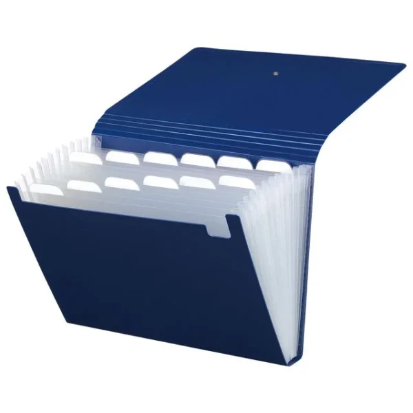 Hjemmearkiv FOLDERMATE A4 13 lommer blå